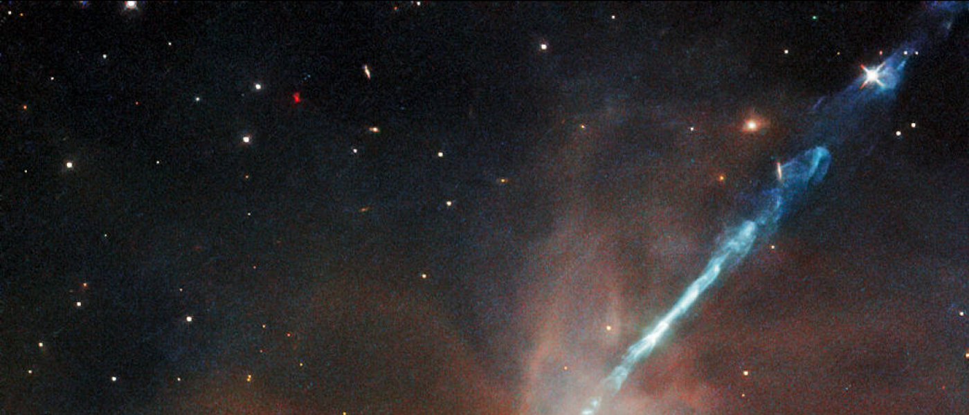 На цьому яскравому зображенні зображено відносно рідкісне небесне явище, відоме як об’єкт Гербіга-Харо